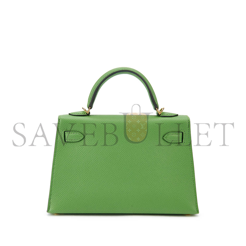 H**mes epsom mini kelly ii 20 gold hardware (19*12*5.5cm)